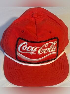 Coca Cola Red Logo Baseball Cap